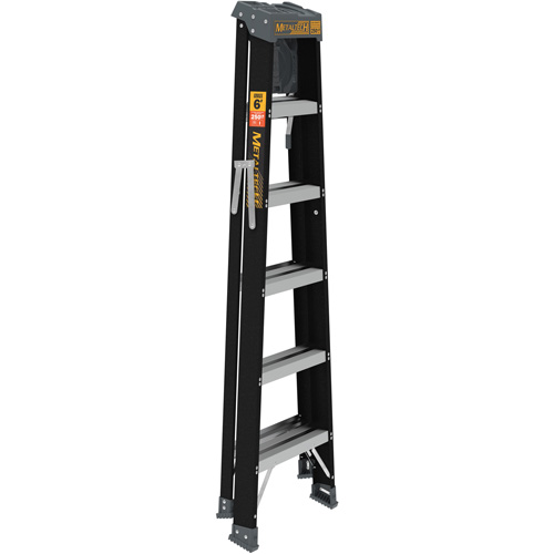 Step Ladder with Paint Tray, 6', Fibreglass, 250 lbs. Capacity, Type 1 Ottawa Fastener Supply