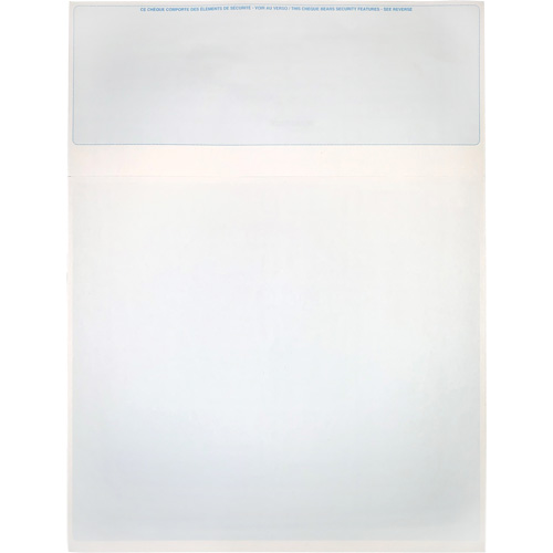 Cheque Paper Ottawa Fastener Supply