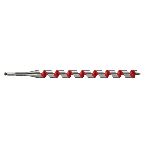 Ship Auger Drill Bit, 1-1/8" Diameter, 15" Flute, 7/16" Hex Shank Ottawa Fastener Supply