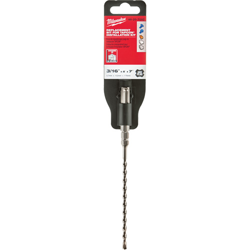 2-Cutter Masonry Drill Bit, 3/16", SDS-Plus Shank, Carbide Ottawa Fastener Supply