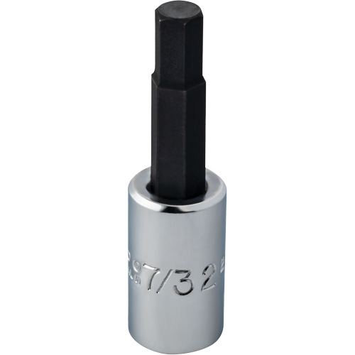 Socket, Hex, 1/4" x 1-7/8" L, 1/4" Drive Ottawa Fastener Supply
