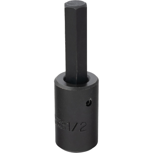 Socket Bit, Hex, 1/2" x 3-5/8" L, 1/2" Drive Ottawa Fastener Supply