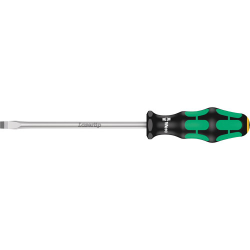 Tapered Slotted Screwdriver, 7 mm, 10-1/16" L, Plastic Handle Ottawa Fastener Supply