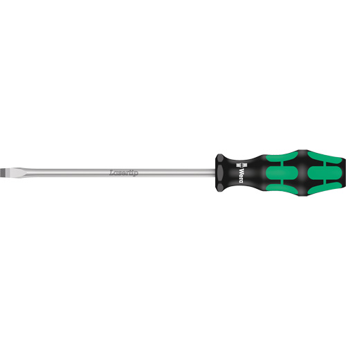 Tapered Slotted Screwdriver, 5/16" Tip, Round, 11-1/8" L, Plastic Handle Ottawa Fastener Supply