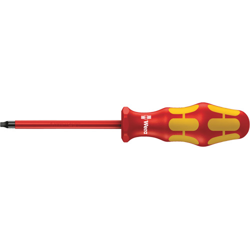 Insulated Square Plus Screwdriver, #2 Tip, Round, 8-1/16" L, Plastic Handle Ottawa Fastener Supply