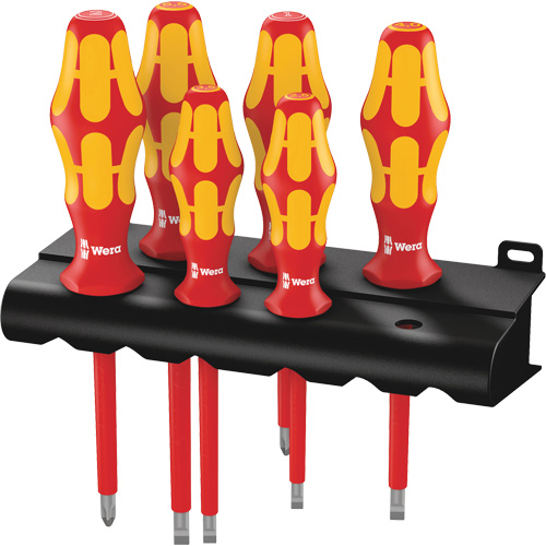 Insulated Screwdriver Set, 1000 V, 6 Pcs Ottawa Fastener Supply