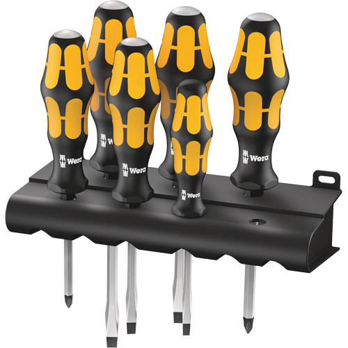 Series 900 Screwdriver set Chiseldriver & Rack, 6 Pcs. Ottawa Fastener Supply