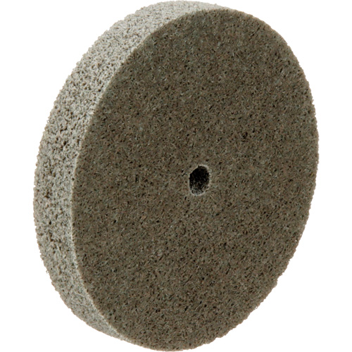 Disque unitaris&eacute; Standard Abrasives, 3" x 1/2", Arbre de 1/4", Grain de Moyen, Oxyde d'aluminium Ottawa Fastener Supply