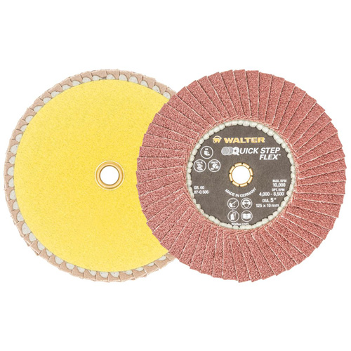 QUICK-STEP FLEX, 5" x Type 29, 60 Grit, Aluminum Oxide Ottawa Fastener Supply