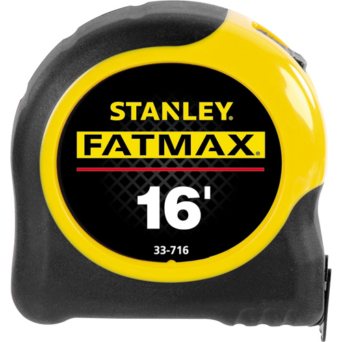 FatMax&reg; Measuring Tape, 1-1/4" x 16', 16ths of an Inch Graduations Ottawa Fastener Supply