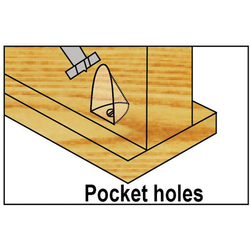 Trousses de m&egrave;ches Forstner Bormax dans un boîtier en bois, 5 morceaux, Acier &agrave; haute teneur en carbone Ottawa Fastener Supply