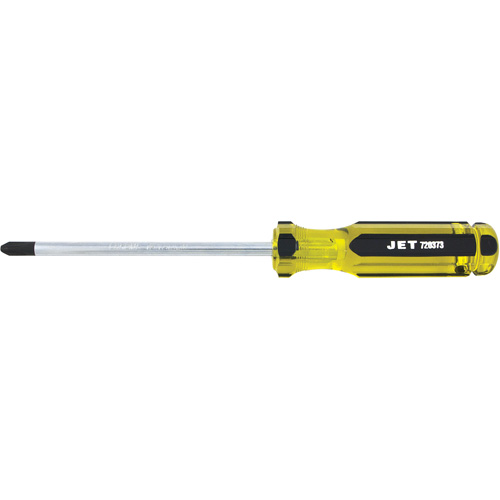 Phillips Jumbo Handle Screwdriver, #3, 6" L, Plastic/Steel/Aluminium/Wood/Cushion Grip/Magnetic/ESD-Safe Handle Ottawa Fastener Supply
