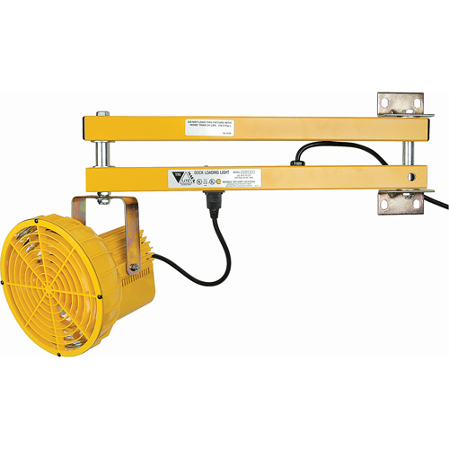 Lampes pour les quais, Bras 24", 50 W, Ampoule Sodium haute pression, Polycarbonate Ottawa Fastener Supply