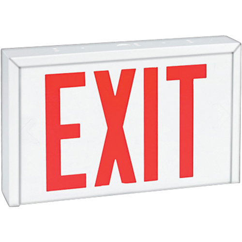 Enseignes sortie Stella - Exit, DEL, 12" lo x 12" la, Anglais Ottawa Fastener Supply