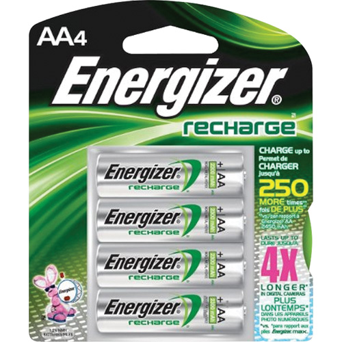 Rechargeable NiMH Batteries, AA, 1.2 V Ottawa Fastener Supply