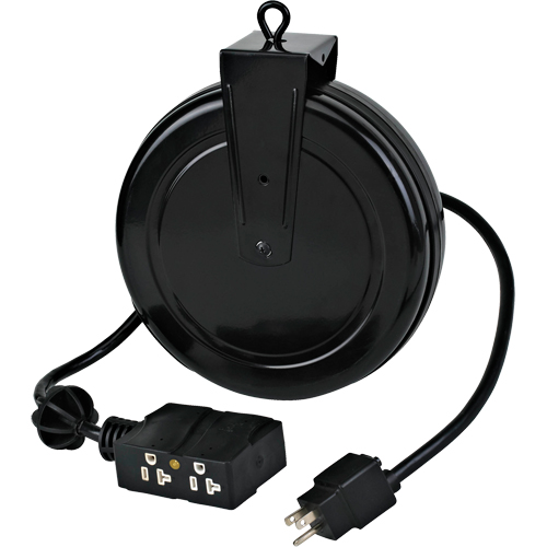 Cord Reel - Industrial, 20', SJTOW, 12/3/3-Dec Gauge, 15 A Ottawa Fastener Supply