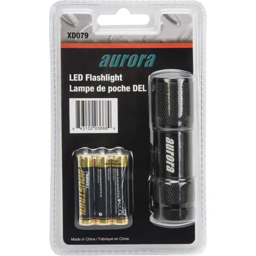 Mini lampe de poche AFL200, DEL, 25 lumens, Piles AAA Ottawa Fastener Supply