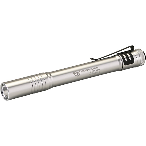 Stylus Pro&reg; Pen Light, LED, 100 Lumens, Aluminum Body, AAA Batteries, Included Ottawa Fastener Supply