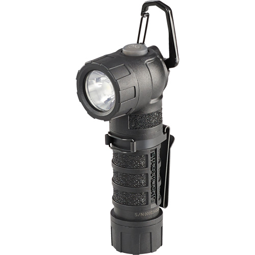 PolyTac&reg; 90 X Right Angle Flashlight, LED, CR123A Batteries, Polymer Ottawa Fastener Supply