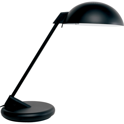 Lampe de bureau, 100 W, Incandescente, Noir Ottawa Fastener Supply