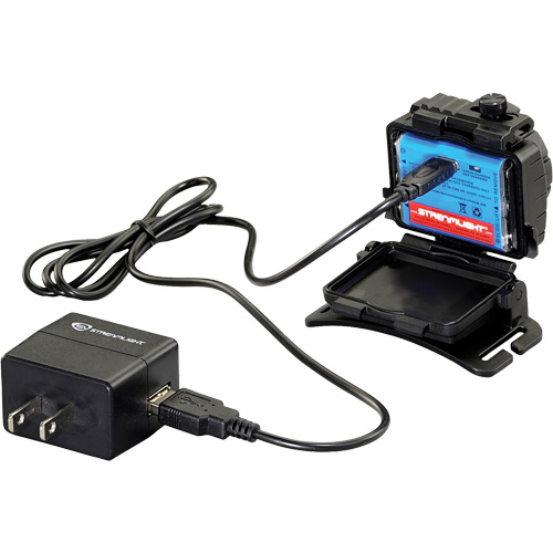 Double Clutch USB Headlamp, LED, 125 Lumens, 3.5 Hrs. Run Time, Rechargeable Batteries Ottawa Fastener Supply