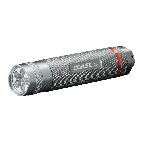 Lampe de poche G45 Coast, DEL, 385 lumens, Piles AAA Ottawa Fastener Supply