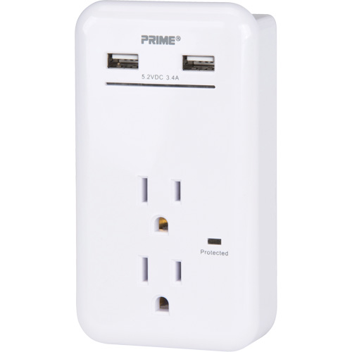 Chargeur USB Prime avec protection contre la surtension Ottawa Fastener Supply