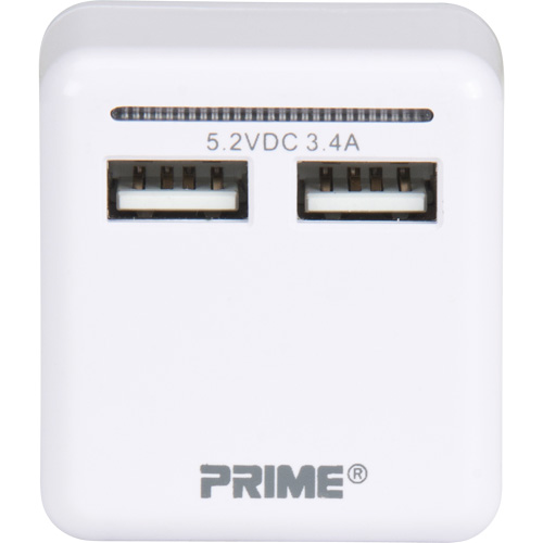 Prime&reg; High-Speed USB Charger Ottawa Fastener Supply