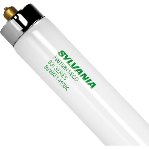 OCTRON&reg; 800 XV SUPERSAVER ECOLOGIC Fluorescent Lamps, 59 W, T8, 4100 K, 96" Long Ottawa Fastener Supply