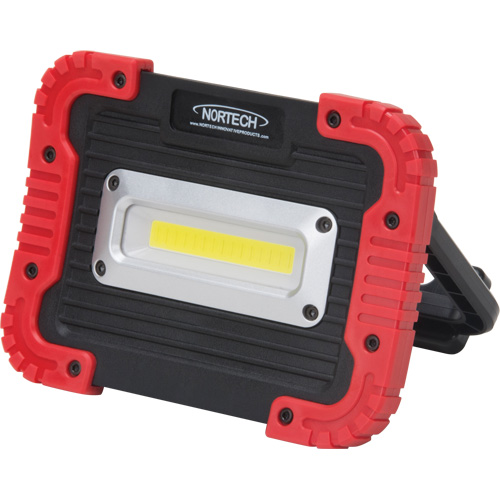 Portable Work Light, LED, 10 W, 1000 Lumens, Plastic Housing Ottawa Fastener Supply