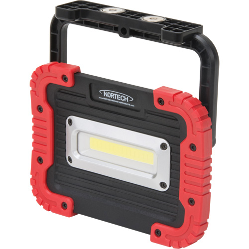 Portable Work Light, LED, 10 W, 1000 Lumens, Plastic Housing Ottawa Fastener Supply