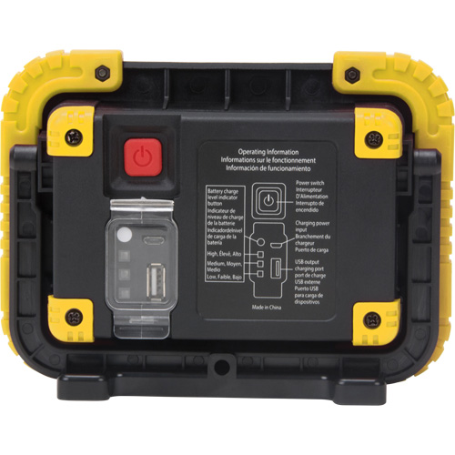 Lampe de travail portative, DEL, 10 W, 1000 lumens, Boîtier en Plastique Ottawa Fastener Supply