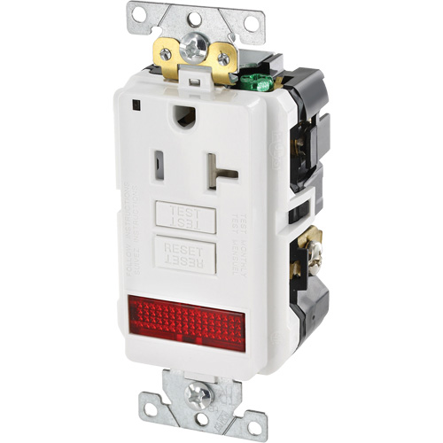 SmartlockPro&reg; Extra Heavy-Duty Self-Test GFCI Receptacle Ottawa Fastener Supply