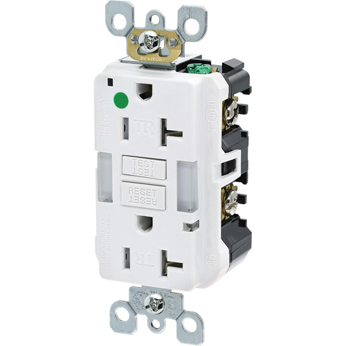 SmartlockPro&reg; Extra Heavy-Duty Self-Test GFCI Receptacle Ottawa Fastener Supply