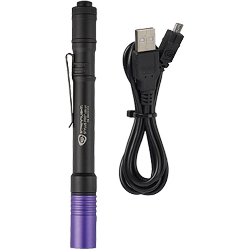 Stylus Pro&reg; USB UV Penlight, LED, Aluminum Body, Rechargeable Batteries, Included Ottawa Fastener Supply