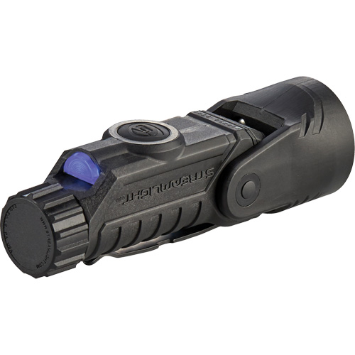 Vantage&reg; 180 X Multi-Fuel Helmet/Right Angle Flashlight, LED, Rechargeable/CR123A Batteries, Nylon Polymer Ottawa Fastener Supply