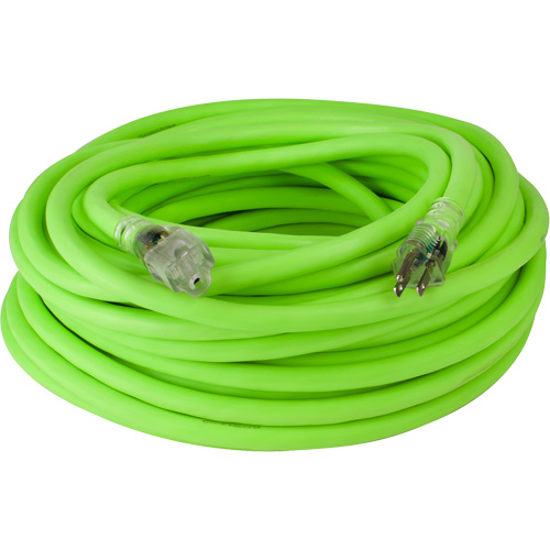 Flexzilla&reg; Pro Industrial Extension Cord, All-Weather, SJTW, 10/3 AWG, 15 A, 100' Ottawa Fastener Supply