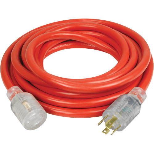 KING CANADA Generator Extension Cord with Quad Tap, 10 AWG, 20 A, 4