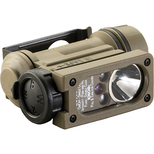 Sidewinder Compact&reg; II Hands Free Light, LED, 55 Lumens, 6 Hrs. Run Time, AA Batteries Ottawa Fastener Supply