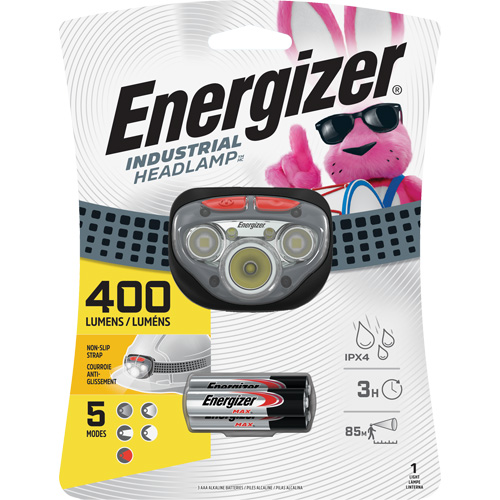 Vision HD+ Focus Headlight, LED, 400 Lumens, 3 Hrs. Run Time, AAA Batteries Ottawa Fastener Supply