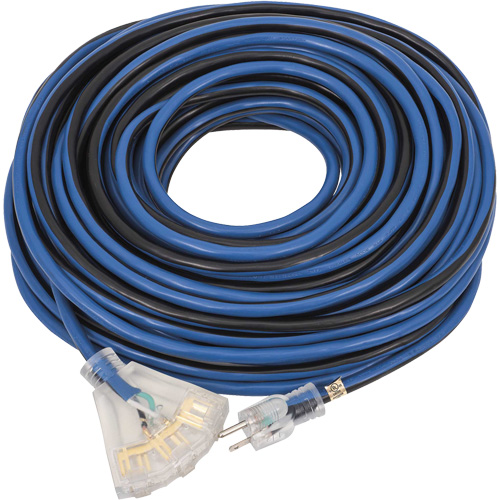 JLEC-12100 Contractor Grade Extension Cord, Indoor/Outdoor, SJTOW, 12 AWG, 15 A, 100' Ottawa Fastener Supply