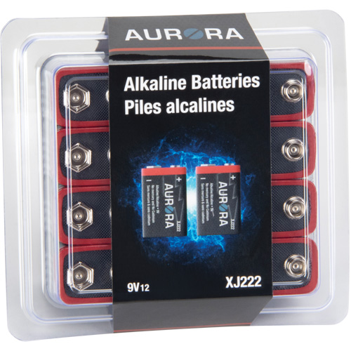 Industrial Alkaline Batteries, 9 V Ottawa Fastener Supply