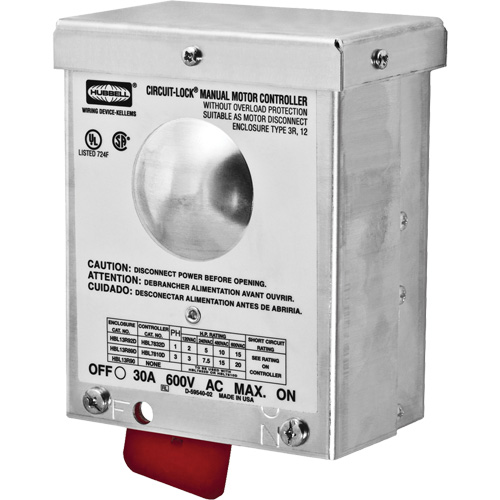 Circuit-Lock&reg; NEMA 3R Enclosure Switch Disconnect Ottawa Fastener Supply