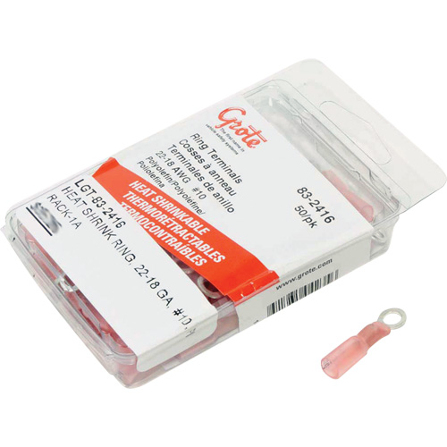 Bornes d'anneau &agrave; thermor&eacute;tr&eacute;cissement Ottawa Fastener Supply