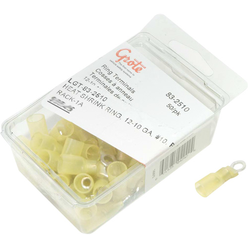 Bornes d'anneau &agrave; thermor&eacute;tr&eacute;cissement Ottawa Fastener Supply