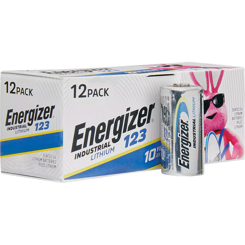 Industrial Lithium Batteries, 123, 3 V Ottawa Fastener Supply