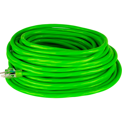 Industrial Extension Cord, All-Weather, SJTW, 10/3 AWG, 15 A, 50' Ottawa Fastener Supply
