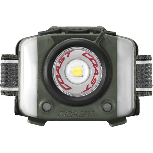 Lampe frontale FL97R &agrave; trois couleurs avec syst&egrave;me Twist Focus et commande vocale, DEL, 830 lumens, 2 hres de fonctionnement, piles Rechargeable Ottawa Fastener Supply