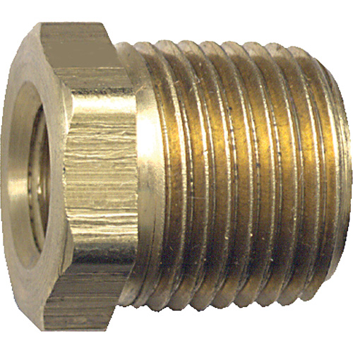 R&eacute;duction m&acirc;le-femelle pour tuyau, 3/8" x 1/4", NPT x FPT, Laiton Ottawa Fastener Supply