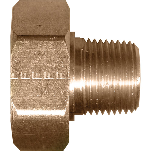 Raccord pivotant, 1/2" dia., Laiton Ottawa Fastener Supply